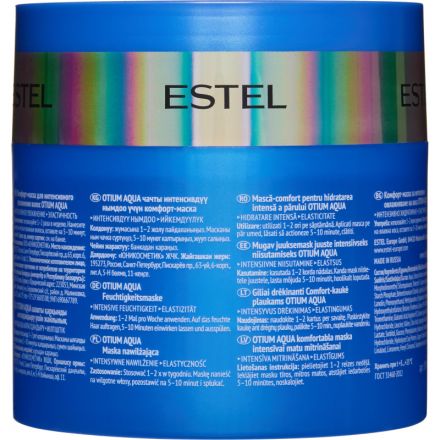 Маска для интенсивного увлажнения волос Комфорт OTIUM AQUA 300 мл OTM.39 Маска для интенсивного увлажнения волос Комфорт OTIUM AQUA 300 мл OTM.39