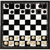 Настольная игра Классические шахматы 'Элегант' 26x26см,пластик, 10643386