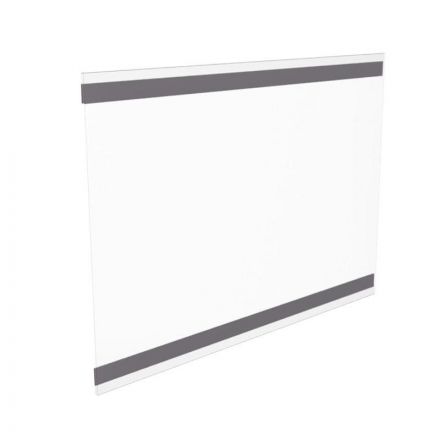 Ценникодержатель горизонтальный на магнитах А5 (10 штук в упаковке) СПб