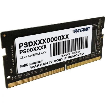 Модуль памяти Patriot SO-DIMM DDR4, 8Gb 3200 МГц (PSD48G320081S)