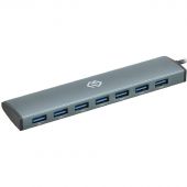 Разветвитель USB C Digma HUB-7U3.0-UC-G 7порт. серый Разветвитель USB C Digma HUB-7U3.0-UC-G 7порт. серый