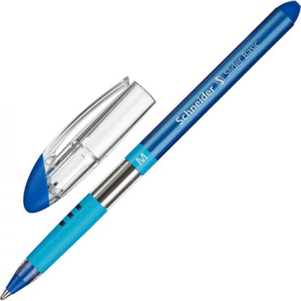 Ручка шариковая одноразовая Schneider Slider синяя (толщина линии 0.5 мм) Ручка шариковая одноразовая Schneider Slider синяя (толщина линии 0.5 мм)