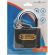 Замок навесной, ширина 75 мм, чугун, дужка d-9,5 мм, английский, 3 ключа, в блистере, 79-0007