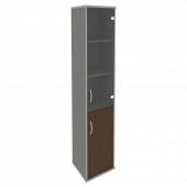 Riva Шкаф высокий узкий правый А.СУ-1.2 (R) Венге металлик 404*365*1980