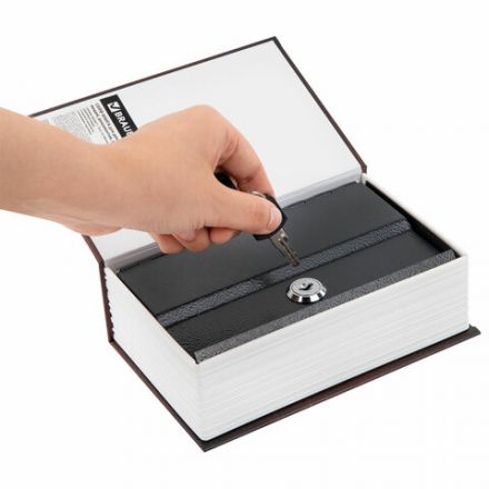Сейф-книга "Маленький принц", 55х115х180 мм, ключевой замок, BRAUBERG, 291358