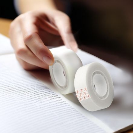 Клейкая лента канцелярская Kores Invisible невидимая матовая 19 мм х 33 м