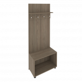 Light Вешалка с багажницей С-ВБ-80 Вяз 800*400*2050 Light Вешалка с багажницей С-ВБ-80 Вяз 800*400*2050