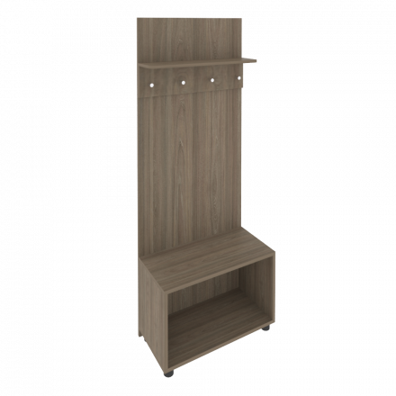 Light Вешалка с багажницей С-ВБ-80 Вяз 800*400*2050 Light Вешалка с багажницей С-ВБ-80 Вяз 800*400*2050