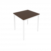 Slim Стол письменный на металлокаркасе С.СП-2 Венге/Белый металл 780*720*750