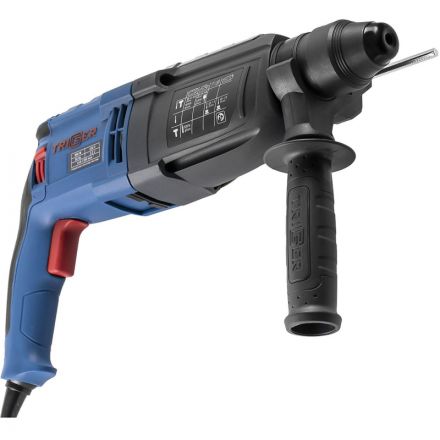 Перфоратор сетевой ТРИГГЕР 20027 SDS-plus 28мм, 800Вт, 3 режима 3,2Дж