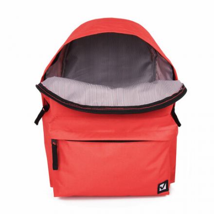 Рюкзак BRAUBERG СИТИ-ФОРМАТ один тон, универсальный, коралловый, 41х32х14 см, 228844