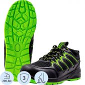 Полуботинки (кроссовки)  4232ККС ПУ/ПУ, КП, АС,черный  (40)