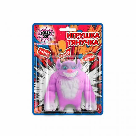Игрушка-антистресс "ГИЕНА", 10 см, ассорти, 3 цвета, блистер, JOLLY JOT (ДЖОЛЛИ ДЖОТ), 665781