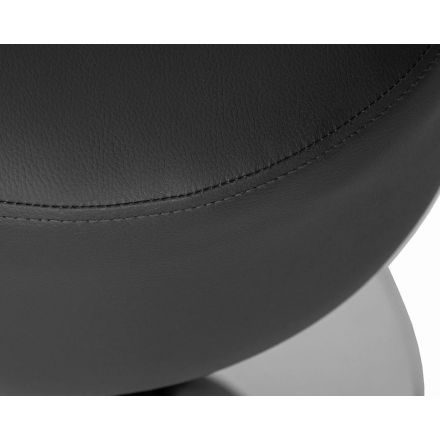 Табурет - Пуф LO_DOBRIN DANNY LM-2050_CH-M_EL серый PU