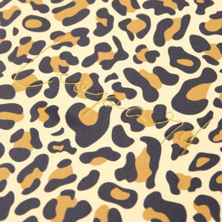 Ежедневник недатированный А5 (138х213 мм), BRAUBERG VISTA, под кожу, гибкий, 136 л., "Leopard", 112038