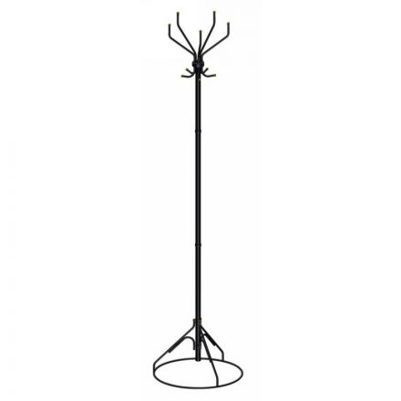 Вешалка напольная Ажур 2 на 5 персон черная