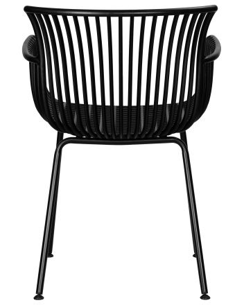 Стул обеденный DOBRIN ROSS, черный (B-03) без подушки