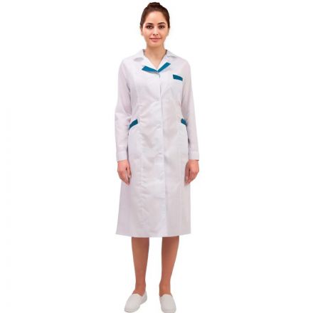 Халат медицинский м01-ХЛ женский (р.60-62) 170-176