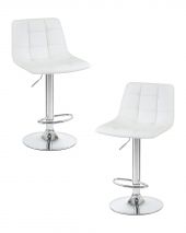 Набор 2 шт Стул барный DOBRIN TAILOR, белый