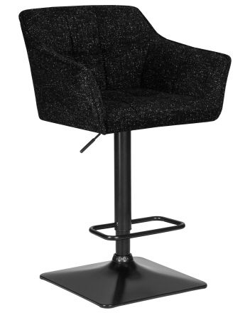 Набор 2 шт Стул барный DOBRIN RALF, черный твид (LEO18)
