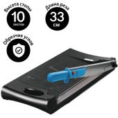 Резак сабельный/роликовый BRAUBERG RS10, на 10 л., длина реза 330 мм, 5 в 1, обрезчик углов А4, 531121 Резак сабельный/роликовый BRAUBERG RS10, на 10 л., длина реза 330 мм, 5 в 1, обрезчик углов А4, 531121