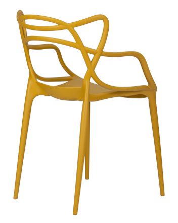 Набор 4 шт Стул обеденный DOBRIN MASTERS, горчичный (Y-03)