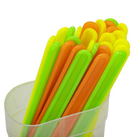 Счетные палочки ЮНЛАНДИЯ "ЛЁГКИЙ СЧЁТ", 50 штук, ассорти, в пластиковом пенале, 104754 Счетные палочки ЮНЛАНДИЯ "ЛЁГКИЙ СЧЁТ", 50 штук, ассорти, в пластиковом пенале, 104754