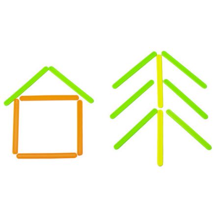 Счетные палочки ЮНЛАНДИЯ "ЛЁГКИЙ СЧЁТ", 50 штук, ассорти, в пластиковом пенале, 104754 Счетные палочки ЮНЛАНДИЯ "ЛЁГКИЙ СЧЁТ", 50 штук, ассорти, в пластиковом пенале, 104754