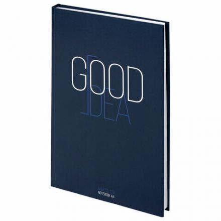 Блокнот БОЛЬШОЙ ФОРМАТ (205х290 мм) А4, 128 л., твердый, клетка, STAFF, "Good Idea", 114406 Блокнот БОЛЬШОЙ ФОРМАТ (205х290 мм) А4, 128 л., твердый, клетка, STAFF, "Good Idea", 114406