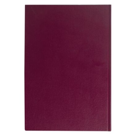 Книга учета 96 л., клетка, твердая, бумвинил, блок офсет, А4 200х290 мм, BRAUBERG, бордовая, 130224