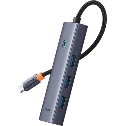 Разветвитель USB Baseus UltraJoy 4-Port Sp.Grey C-USB3.0 B0005280A813-03 Разветвитель USB Baseus UltraJoy 4-Port Sp.Grey C-USB3.0 B0005280A813-03