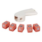 Дырокол фигурный, со сменными насадками, 5 штук, ОСТРОВ СОКРОВИЩ, 662783 Дырокол фигурный, со сменными насадками, 5 штук, ОСТРОВ СОКРОВИЩ, 662783