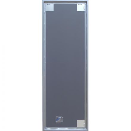 Зеркало МИР_в раме ПЛС 440х20х1240 / 400/1200 (365006120) белый