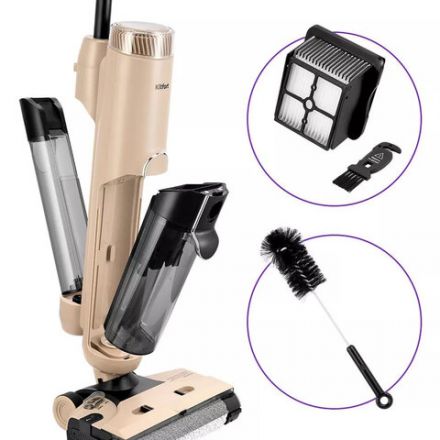 Пылесос моющий KITFORT КТ-5162-3, потреб. мощность 400 Вт, желтый