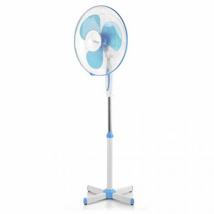 Вентилятор напольный, 3 режима, CENTEK CT-5015 Blue, d=43 см, 40 Вт, синий Вентилятор напольный, 3 режима, CENTEK CT-5015 Blue, d=43 см, 40 Вт, синий