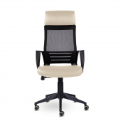 Кресло М-811 Альт/Alt blackPL Ср S-0428 (бежевый)