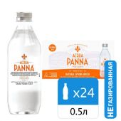 Вода негазированная минеральная ACQUA PANNA, 0,5 л, ИТАЛИЯ, УТ-00003649