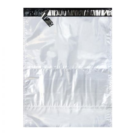 Курьер-пакет, без печати, с карманом,190x235+30, 50 мкм(100шт/уп)