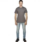 Футболка (160г) с кор.рукавом т.сер. (ХХХХL)