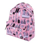 Рюкзак BRAUBERG СИТИ-ФОРМАТ универсальный, "Kaktusy", розовый, 41х32х14 см, 228859 Рюкзак BRAUBERG СИТИ-ФОРМАТ универсальный, "Kaktusy", розовый, 41х32х14 см, 228859