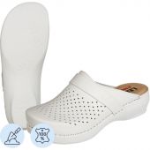 Сабо Leon белые (мод. MED102), р. 36