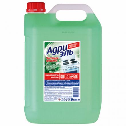 Гель чистящий для плит и кухонного оборудования 5 л, АДРИЭЛЬ, 4607005520210