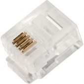 Коннектор RJ12 TWT TWT-PL12-6P4C/JR100 д/кабеля 4-ех конт 100шт/уп Коннектор RJ12 TWT TWT-PL12-6P4C/JR100 д/кабеля 4-ех конт 100шт/уп