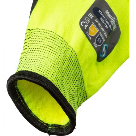 Перчатки защитные нейлон/ПВХ Manipula ЮНИТ ХАЙ ВИЗ (TNHА-33/WG-781) р11 Перчатки защитные нейлон/ПВХ Manipula ЮНИТ ХАЙ ВИЗ (TNHА-33/WG-781) р11