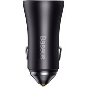 Зарядное устройство Baseus Golden Contactor ProDual C+C DarkGrey CGJP000013