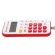 Калькулятор карманный со шнурком BRAUBERG DC-109-WWR (61x110 мм), 8 разрядов, БЕЛЫЙ/КРАСНЫЙ, 272644