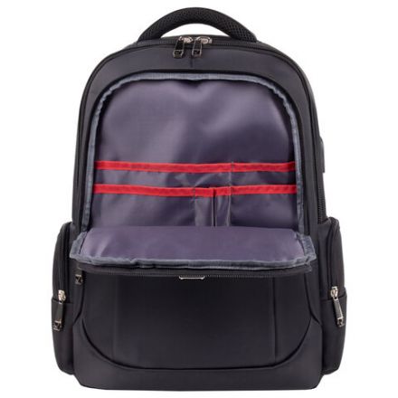 Рюкзак BRAUBERG FUNCTIONAL с отделением для ноутбука, 2 отделения, USB-порт, "Leader", 45х32х17 см, 270799