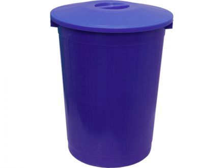 Бак с крышкой (60 л) синий Бак с крышкой (60 л) синий