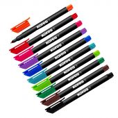 Набор маркеров перманентных KORES 10 цв, 1 мм 22141 Набор маркеров перманентных KORES 10 цв, 1 мм 22141