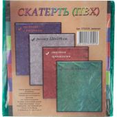Скатерть одноразовая ПВХ 120x180 см зеленая Скатерть одноразовая ПВХ 120x180 см зеленая